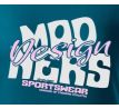 MDNRS DESIGN T-Shirt Women Petrol Blue