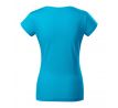 QUICK LOGOMAKER T-Shirt Women Turquoise