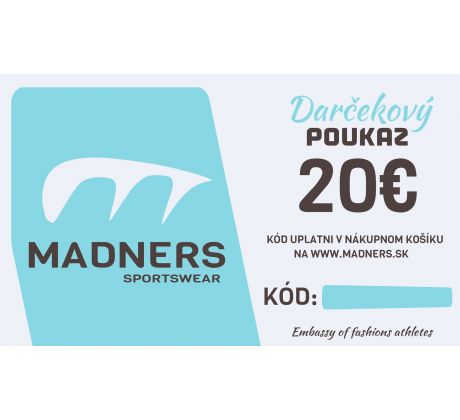 Darčekový poukaz 20€