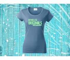 ATHELEG ORIGINALS BY MS T-Shirt Women Denim Blue