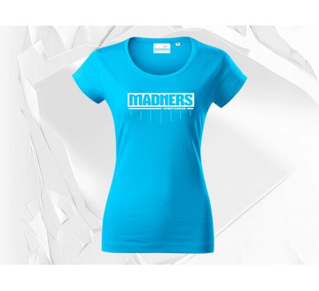 QUICK LOGOMAKER T-Shirt Women Turquoise