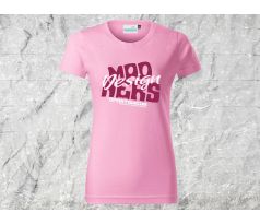 MDNRS DESIGN T-Shirt Women Light Pink