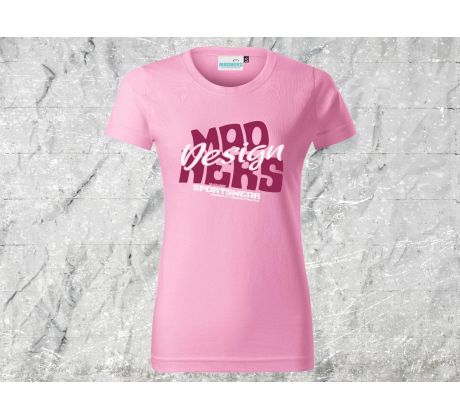 MDNRS DESIGN T-Shirt Women Light Pink