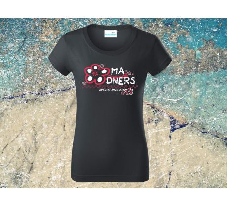 FLOWERISIMO T-Shirt Women Ebony Gray