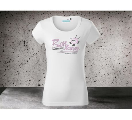 BONJOUR T-Shirt Women White