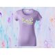 BONJOUR T-Shirt Women Lila