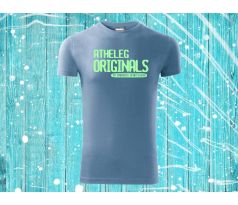 ATHELEG ORIGINALS BY MS T-Shirt Men Denim Blue