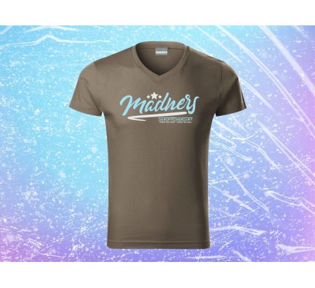 STARSTYLE V-NECK T-Shirt Men Army Brown