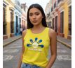 LOGO FLOWER INSPIRATION T-Shirt Women Yellow