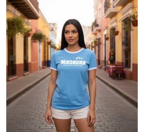 LOGO VISION T-Shirt Women Light Blue