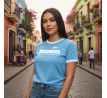 LOGO VISION T-Shirt Women Light Blue