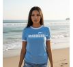 LOGO VISION T-Shirt Women Light Blue