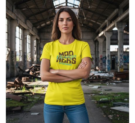 MDNRS DESIGN T-Shirt Women Yellow