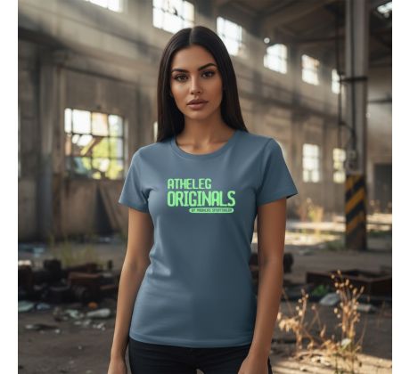 ATHELEG ORIGINALS BY MS T-Shirt Women Denim Blue