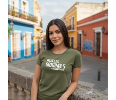 ATHELEG ORIGINALS BY MS T-Shirt Women Khaki