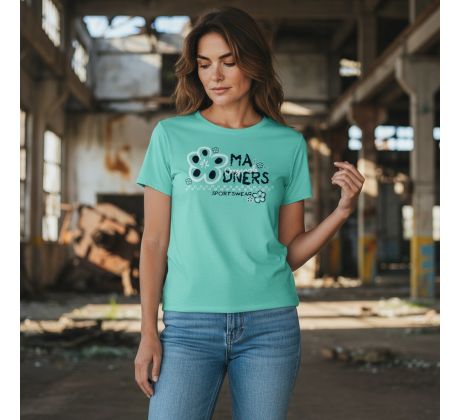 FLOWERISIMO T-Shirt Women Minty