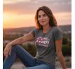 FLOWERISIMO T-Shirt Women Ebony Gray