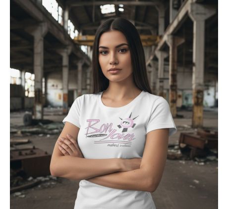 BONJOUR T-Shirt Women White