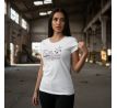 BONJOUR T-Shirt Women White