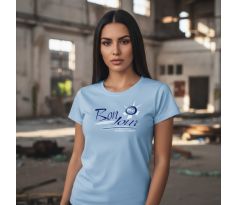 BONJOUR T-Shirt Women Sky Blue