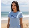 BONJOUR T-Shirt Women Sky Blue