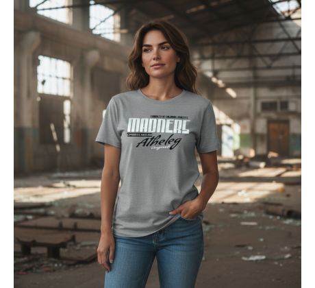 ATHELEG ORIGINALS T-Shirt Women Antique Silver