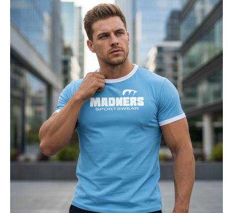 LOGO VISION T-Shirt Men Light Blue