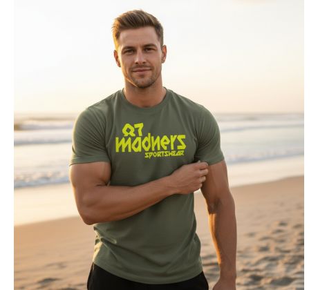 STYLER87 DESIGNO T-Shirt Men Khaki