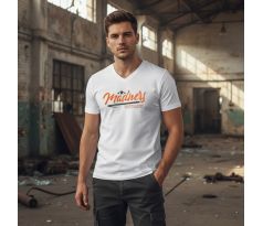STARSTYLE V-NECK T-Shirt Men White