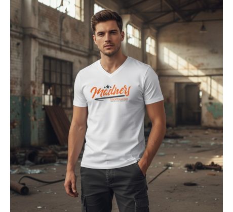 STARSTYLE V-NECK T-Shirt Men White