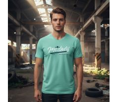 STARSTYLE V-NECK T-Shirt Men Minty