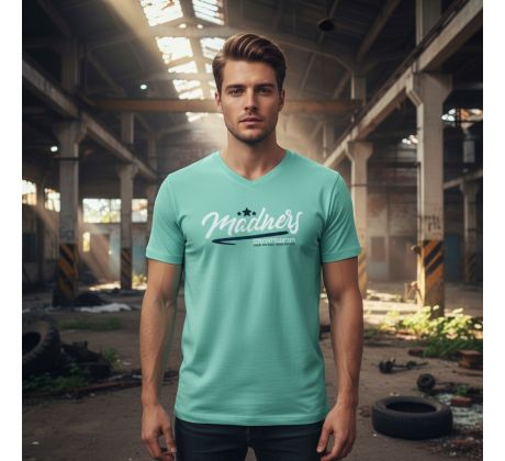 STARSTYLE V-NECK T-Shirt Men Minty