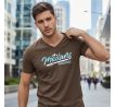 STARSTYLE V-NECK T-Shirt Men Army Brown