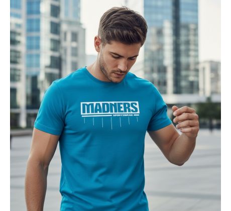 QUICK LOGOMAKER T-Shirt Men Turquoise