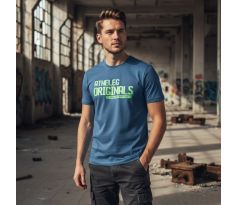 ATHELEG ORIGINALS BY MS T-Shirt Men Denim Blue