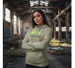 BIG LOGO VISION Hoodie Women Light Khaki