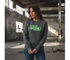 ATHELEG ORIGINALS BY MS Sweatshirt Women Black Melange