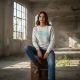 ATHELEG ORIGINALS BY MS Sweatshirt Women Almond Melange