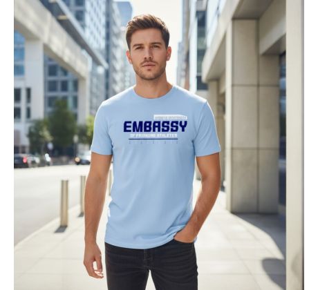 E.F.A. T-Shirt Men Sky Blue