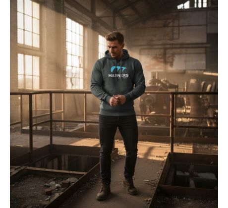 BIG LOGO VISION Hoodie Men Dark Slate